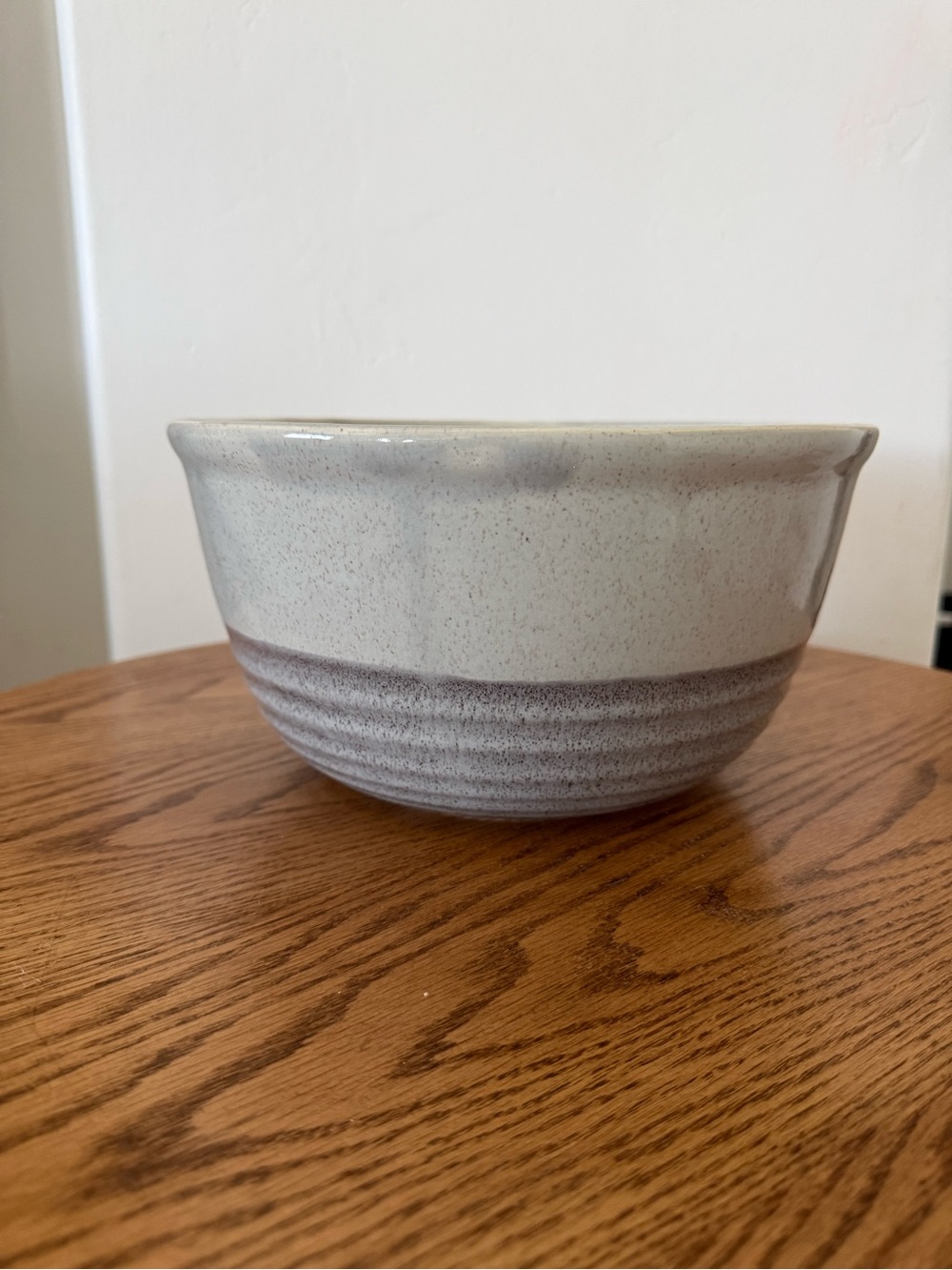 Vintage Ceramic Speckled mixing bowl. USA